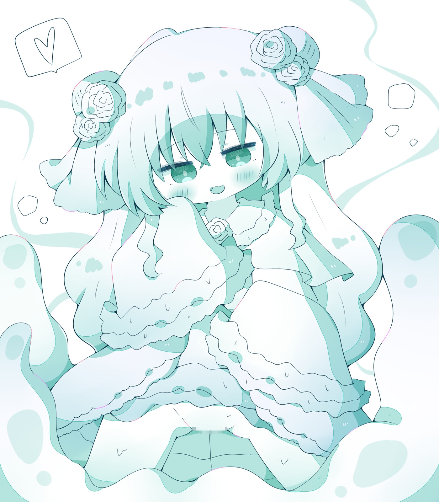 【人外娘逆レ○プ】ゴースト娘の甘いいざない～触れられないは、いやらしい～【人外化】