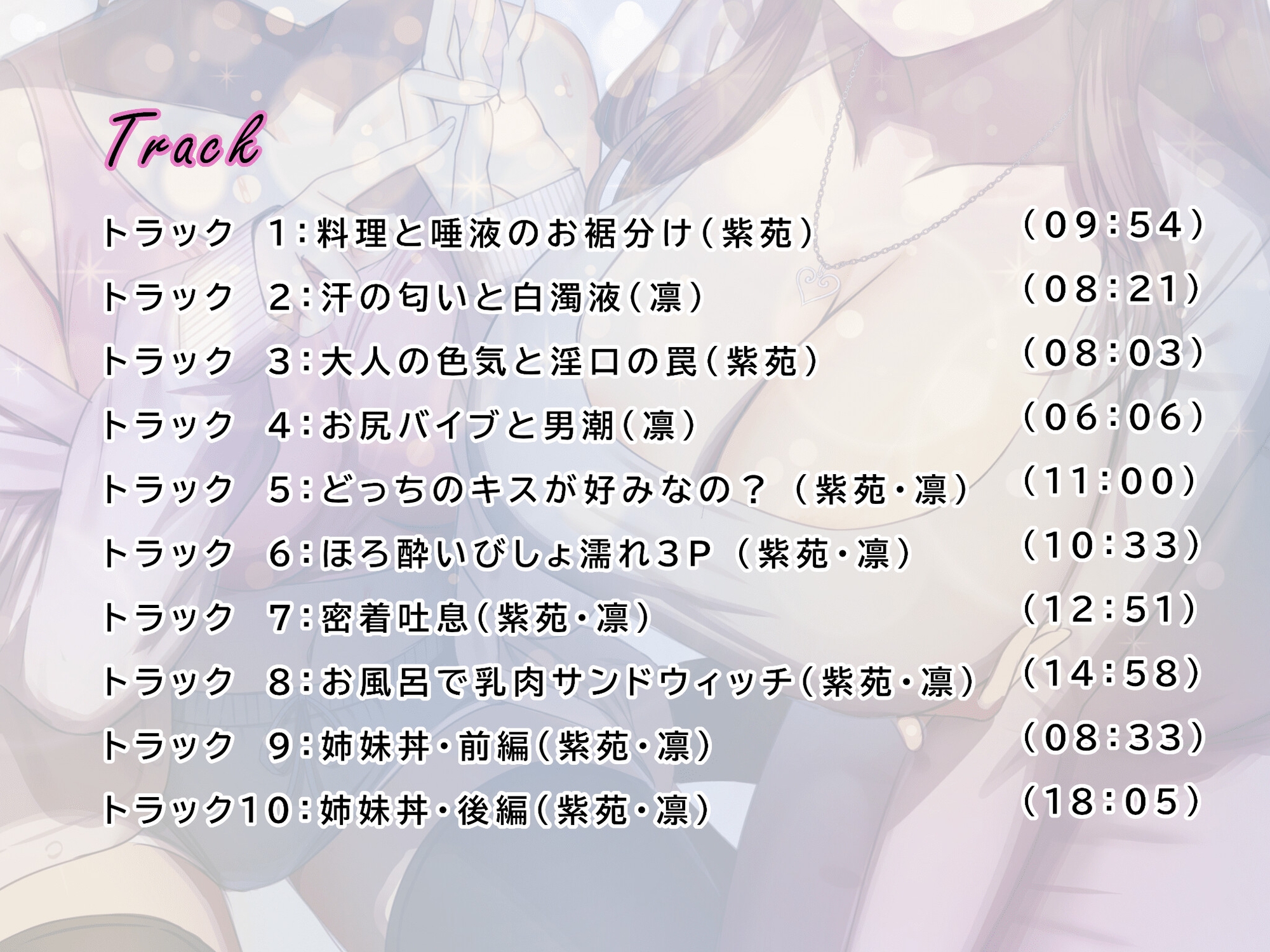 【姉妹W総攻め】隣人姉妹の淫乱告白【淫乱姉妹がM男を捕食♡】