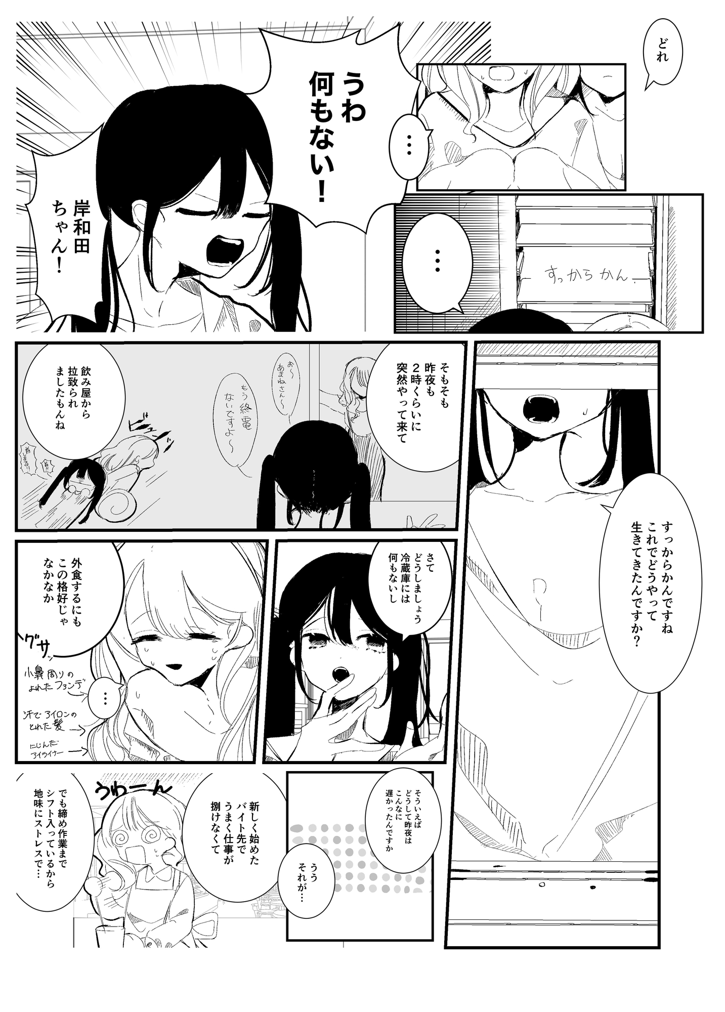 【短編】ちょっと休戦してごはん！