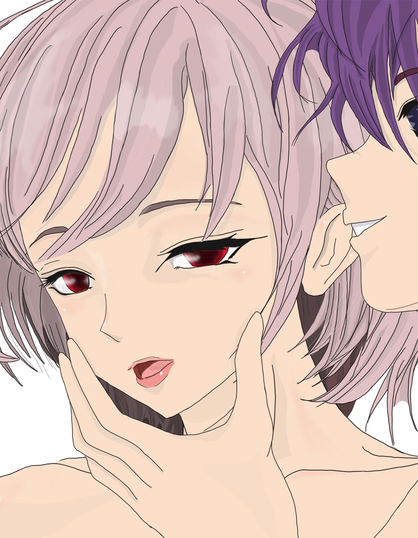 【1,000﻿円お試し版】凪 VS しのぶ - クールな仮面の裏の動揺 - (A1超高画質5枚セット / 本編「完全版」特典)