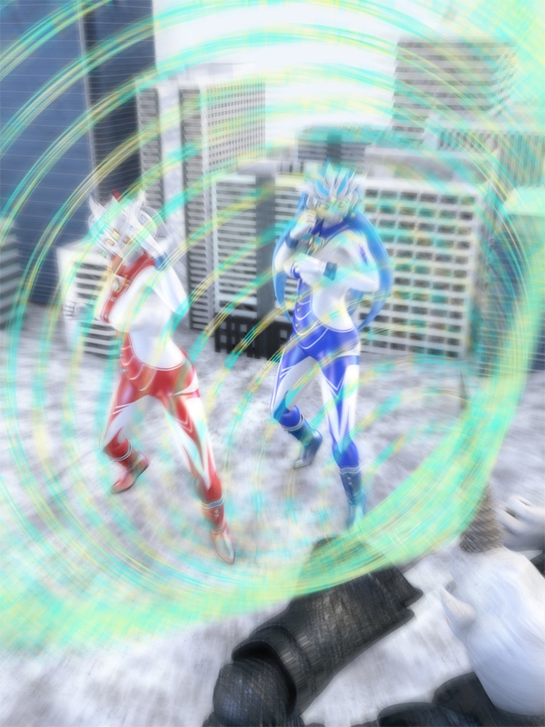 ブレイブママン&キグナスVS催淫術星人サイミロプス