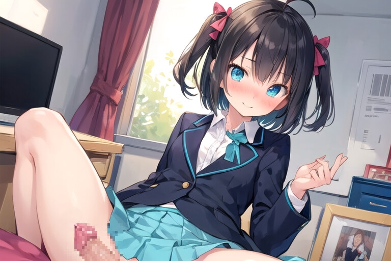 近所の男の娘に…