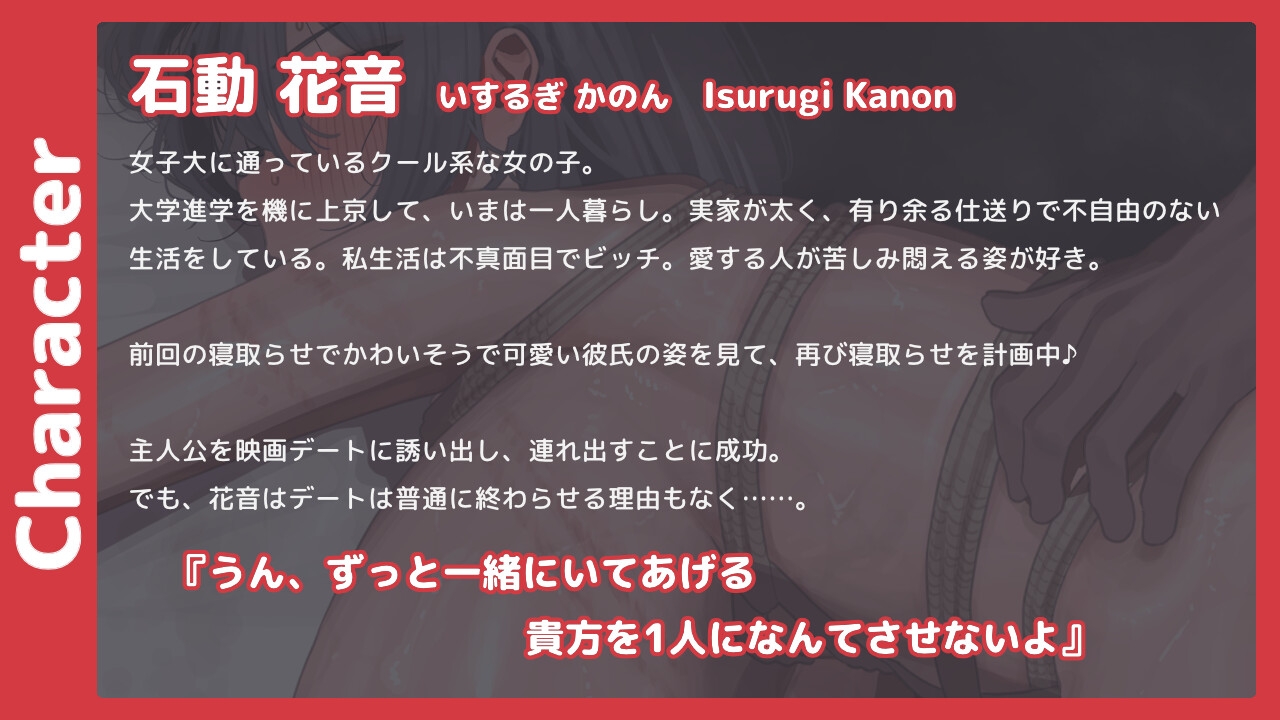 クール系彼女の寝取らせ詐虐ゲーム【バイノーラル寝取らせ】