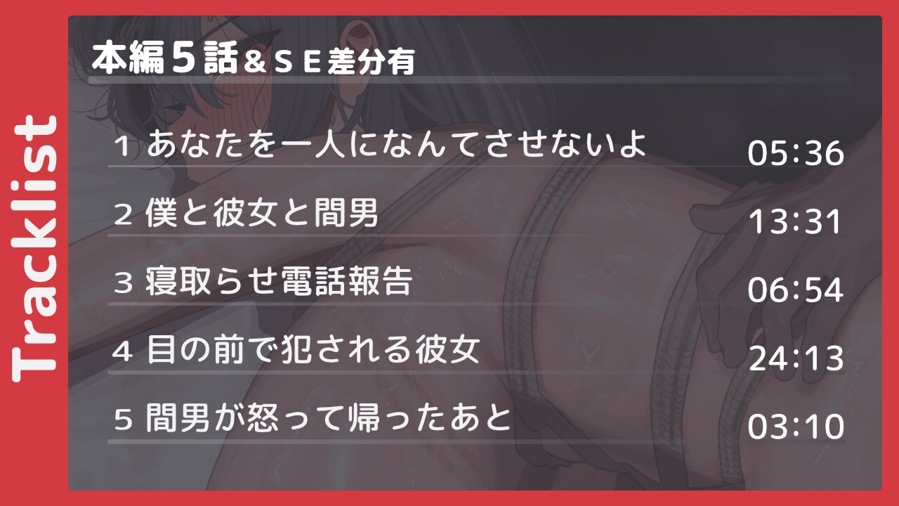 クール系彼女の寝取らせ詐虐ゲーム【バイノーラル寝取らせ】