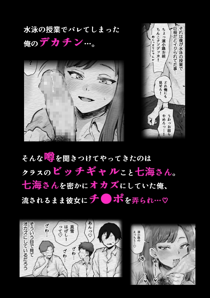 スクールカースト上位のビッチギャルに搾り取られる話