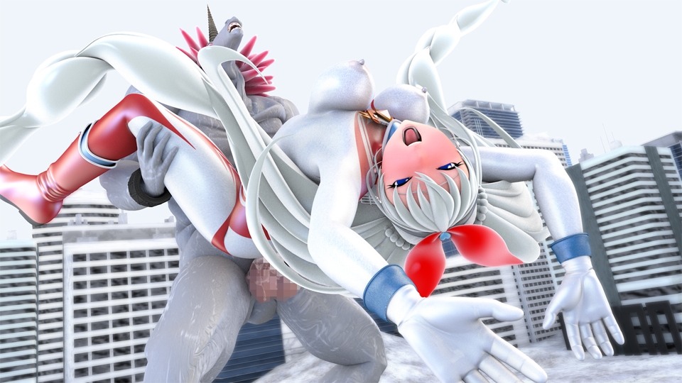 光の女神メロディナVSユニコーン星人その2