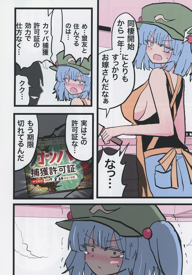 にとり捕獲許可証