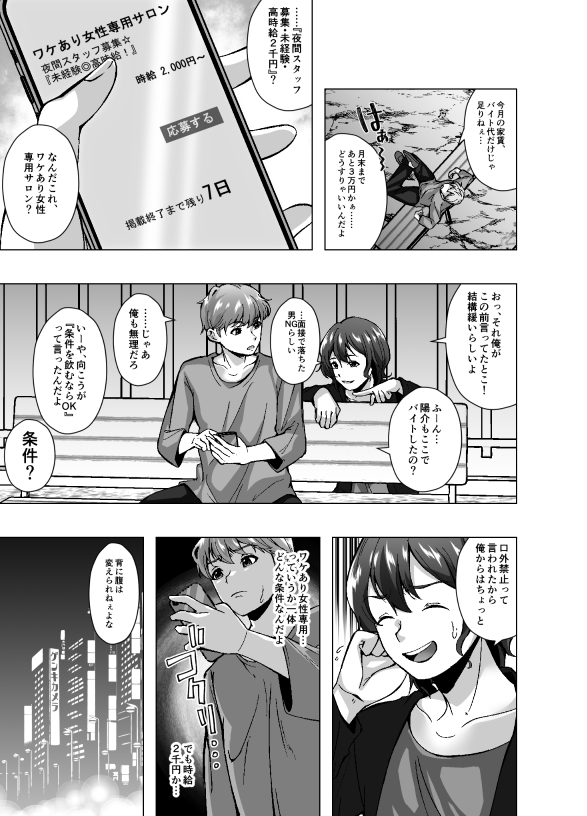 女体化新人バイトちゃん、俺です。～時給2000円、羞恥MAX。今日も性別バグってます～