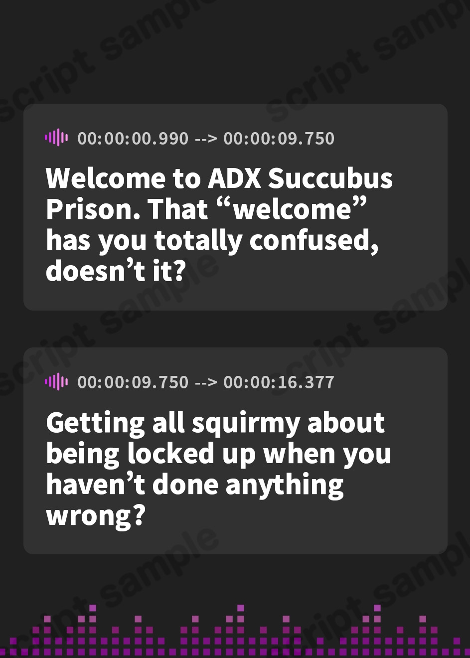 【英語版】ADXサキュバス刑務所 地獄の射精禁止一日体験