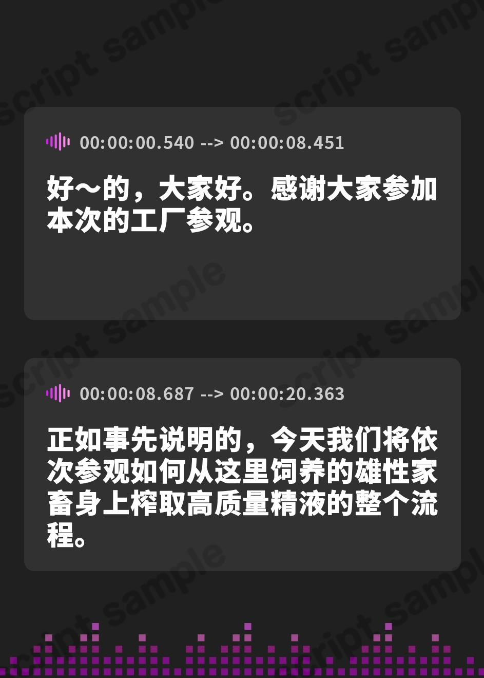 【簡体中文版】家畜射精 お姉さんの指示でイク工場見学会