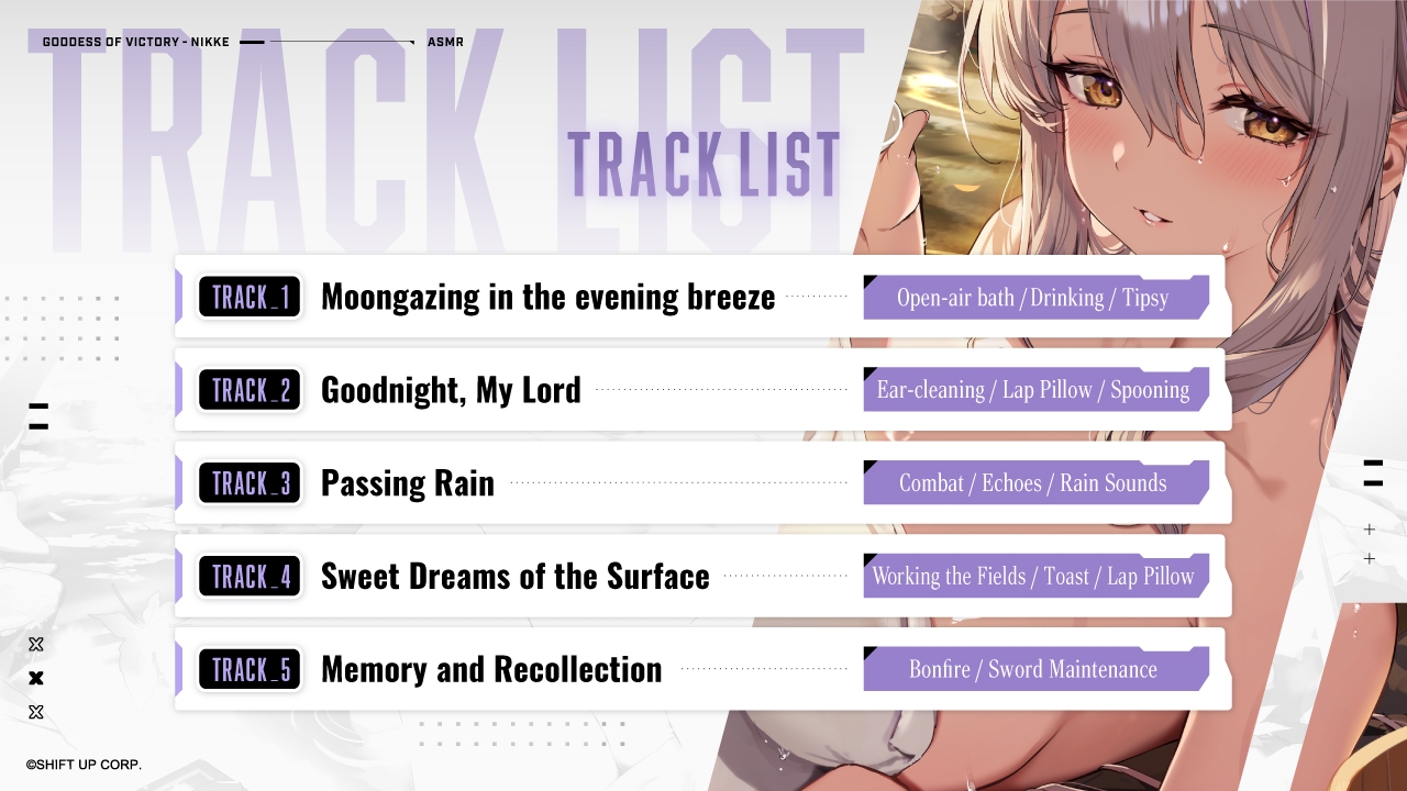 【Goddess of Victory: Nikke】ASMR - Amidst the Mud, a Scarlet Blossom【Scarlet】