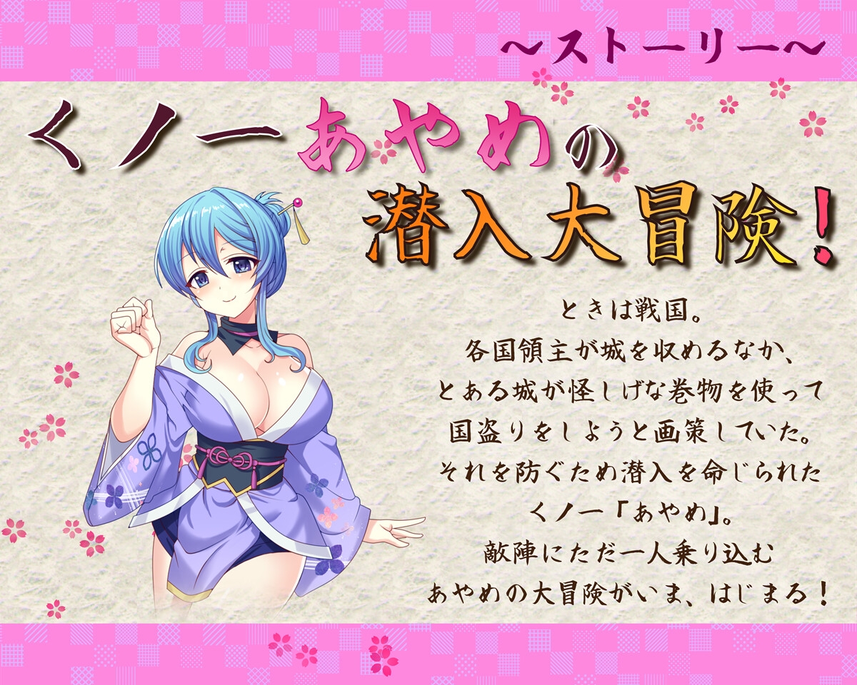 くノ一あやめ忍法帖