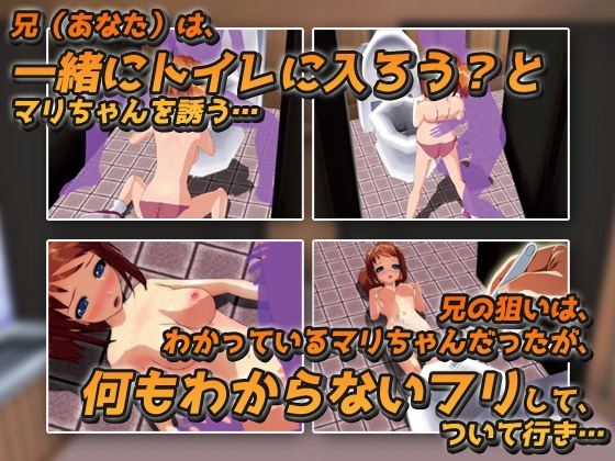孕ませ妹2～童貞の兄の為に「公衆便所」で妊娠する生意気で優しい妹～Hシーン動画ミニゲーム