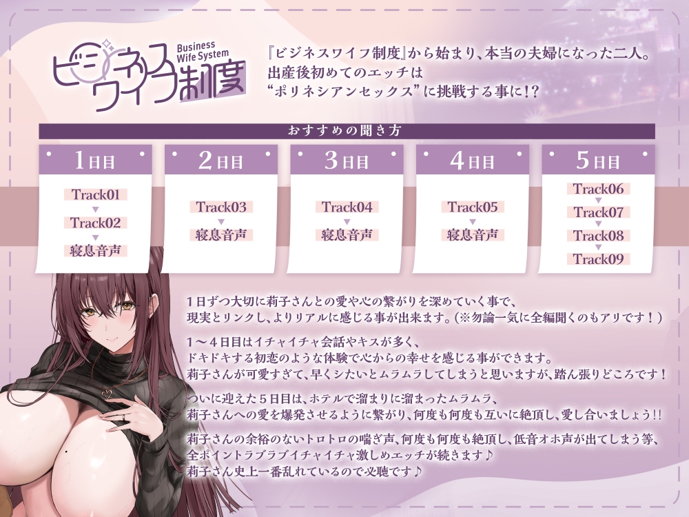 【甘々孕ませ性活】心から気遣って優しくしてくれる性欲強めの嫁3!～ビジネスワイフ制度～