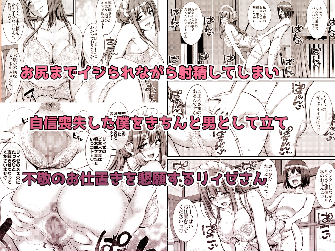 あまあまサキュバスメイドリィゼさん2