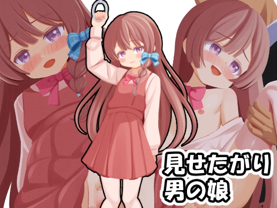 見せたがり男の娘～電車で出会った娘が露出好きの痴女♂だったので～