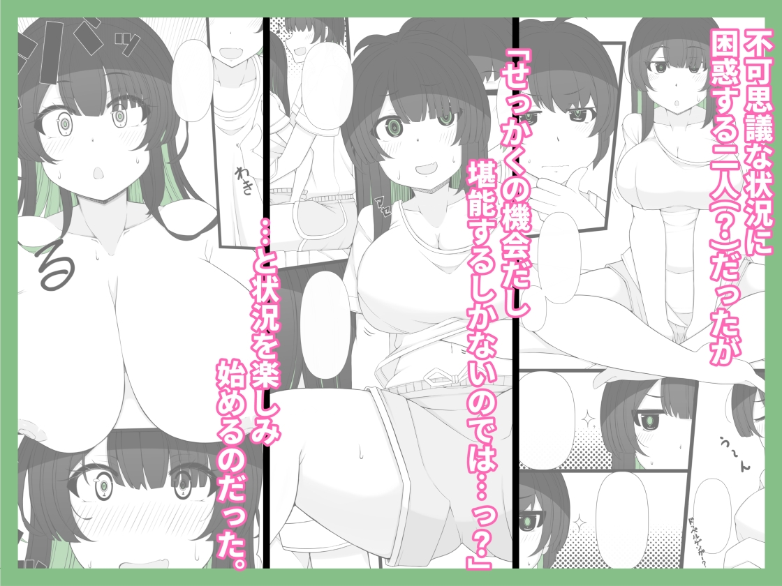 TS娘ちゃんがもう一人の自分と×××する話