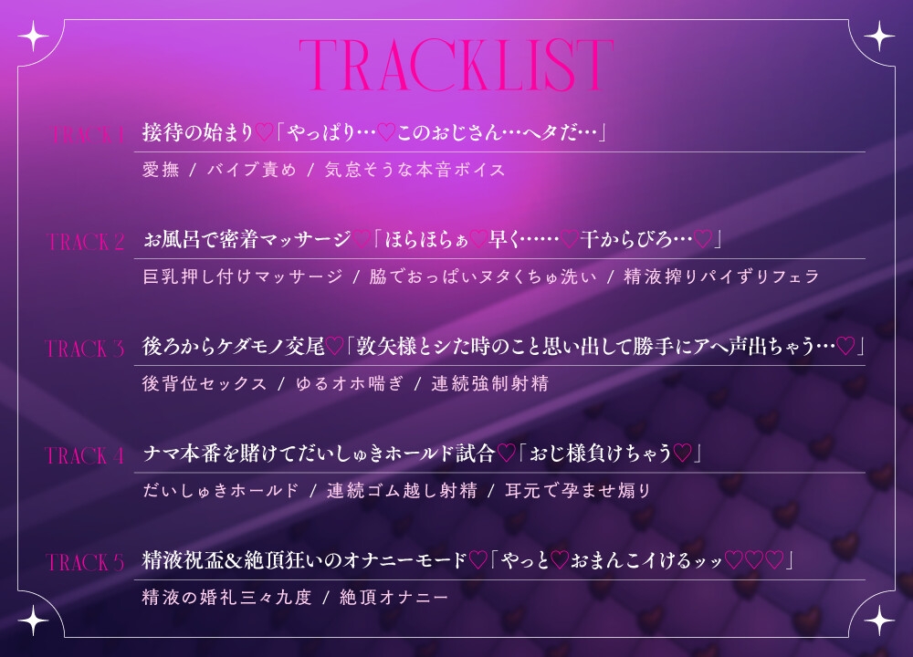 【ケガレボシ赤 番外ASMR】ファンの声より男の味…♡処女を喰われたドすけべアイドルの裏奉仕活動～メス堕ちアイドルの本音収録～