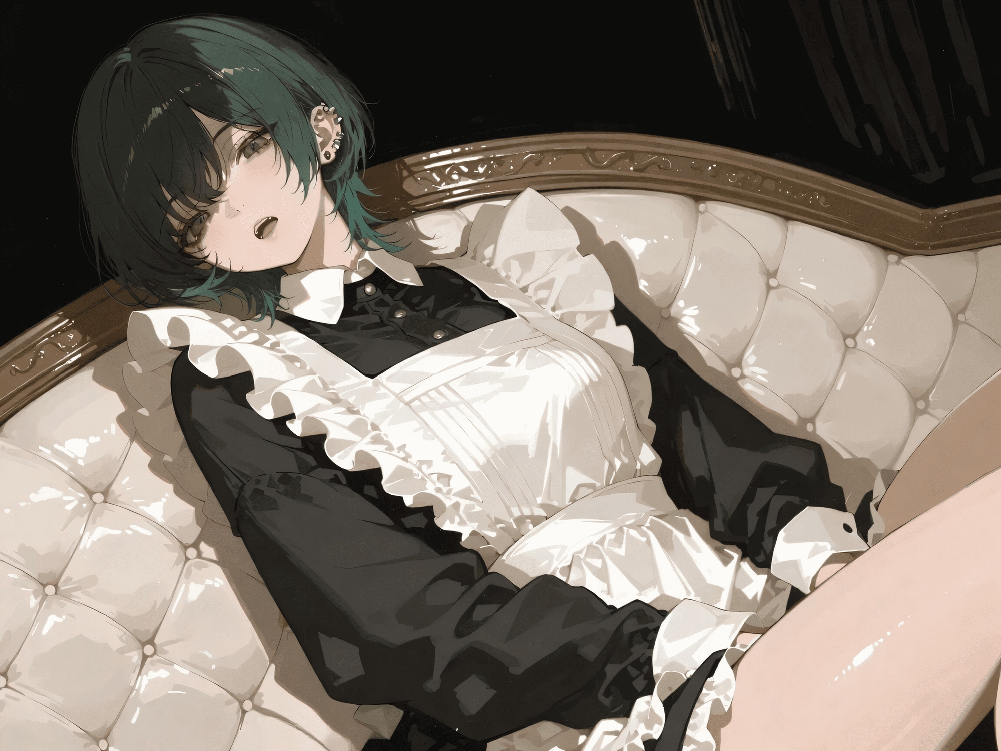 口悪ダウナーメイド耳かきASMR