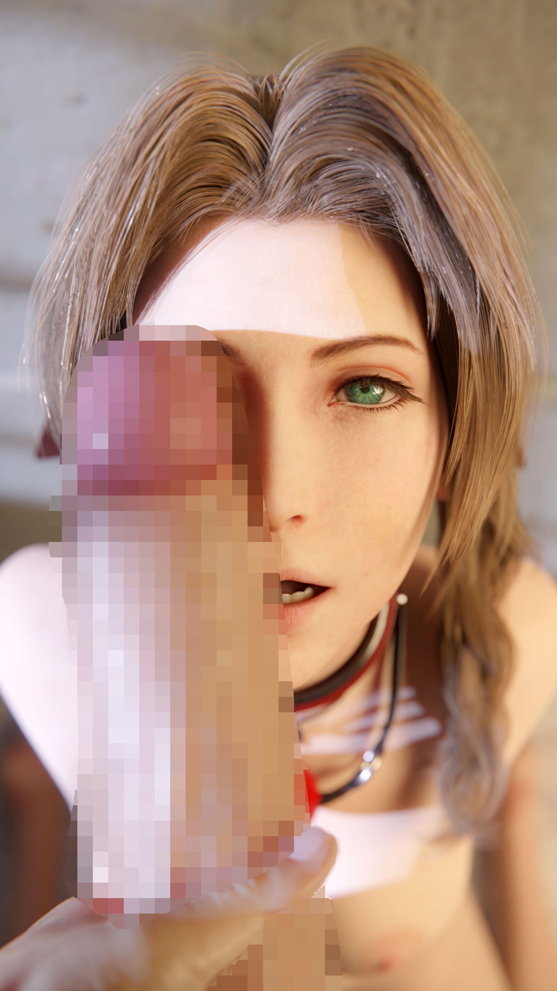 F◯7ティファ&ヒロイン's媚薬メス堕ちハーレム 3DCG動画 ハメ撮り風 vol.9