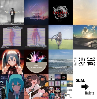 【初音ミク ボカロオリジナル】0UAL→light5【EDM+Electronica】【野蒜/NoVi L. 活動5周年記念 フルアルバム】