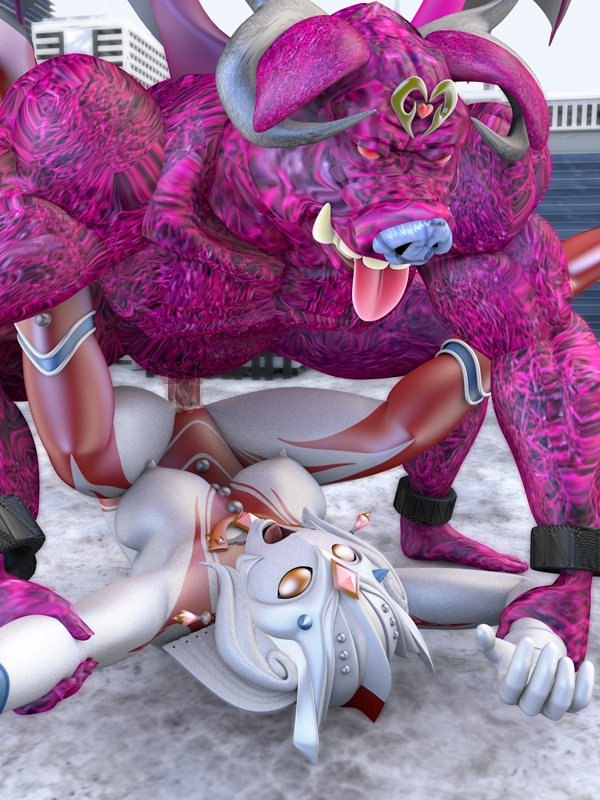 ブレイブママンVSインキュバス星人その2