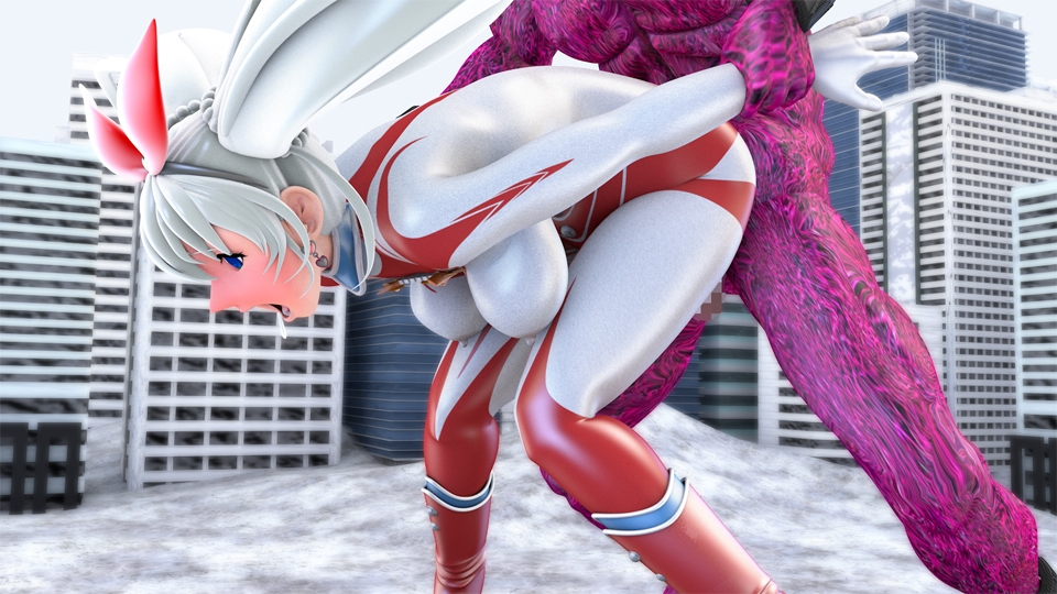 光の女神メロディナVSインキュバス星人その2