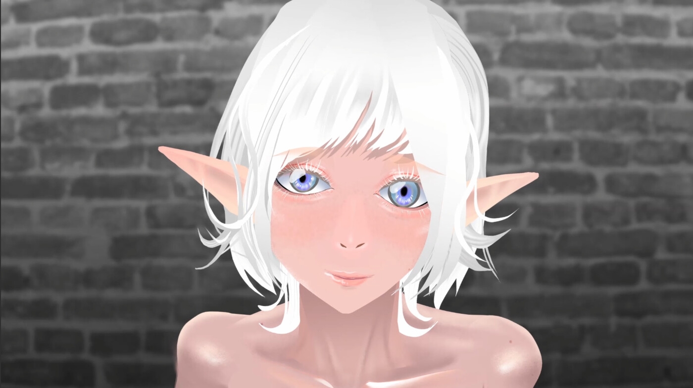 美少女エルフのパイズリ・手コキ・中出しフルコースSEX