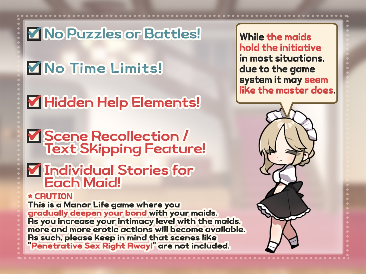 [ENG Ver.] Tratritle!~A Maid-teasing Exploration RPG~