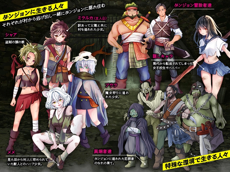 ダンジョン暮らし