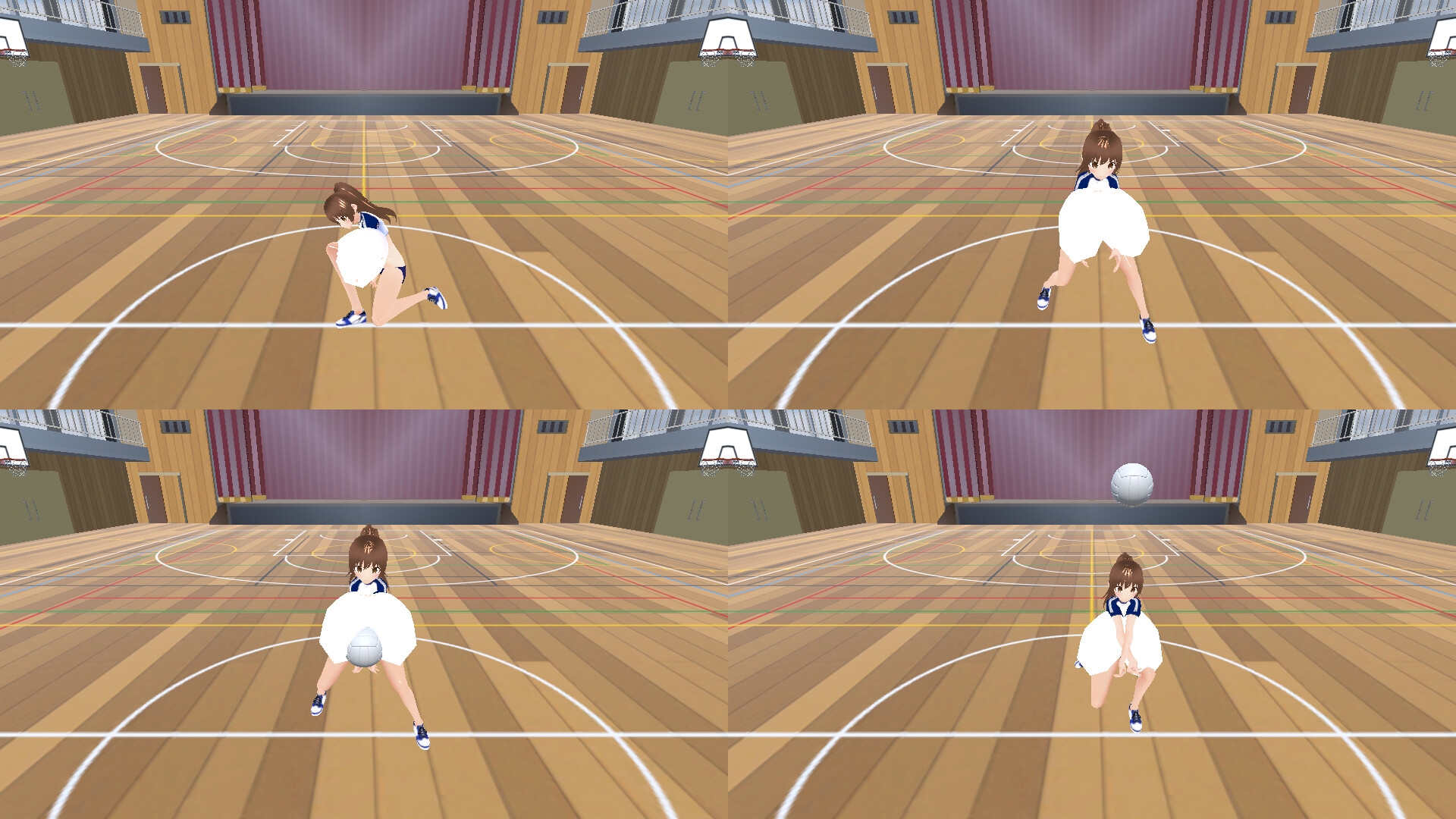 ○○学園の日々 バレーボール部編