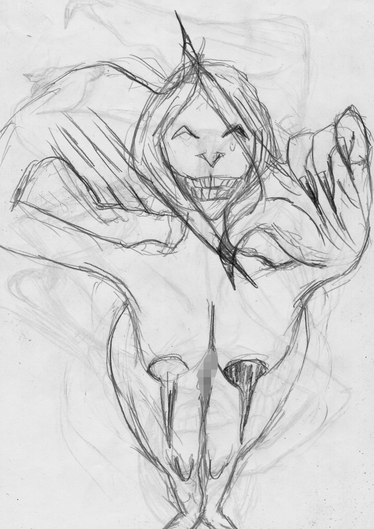 黒よりも黒いエロティックホラー黒戯絵集「マネキンポーズ10」