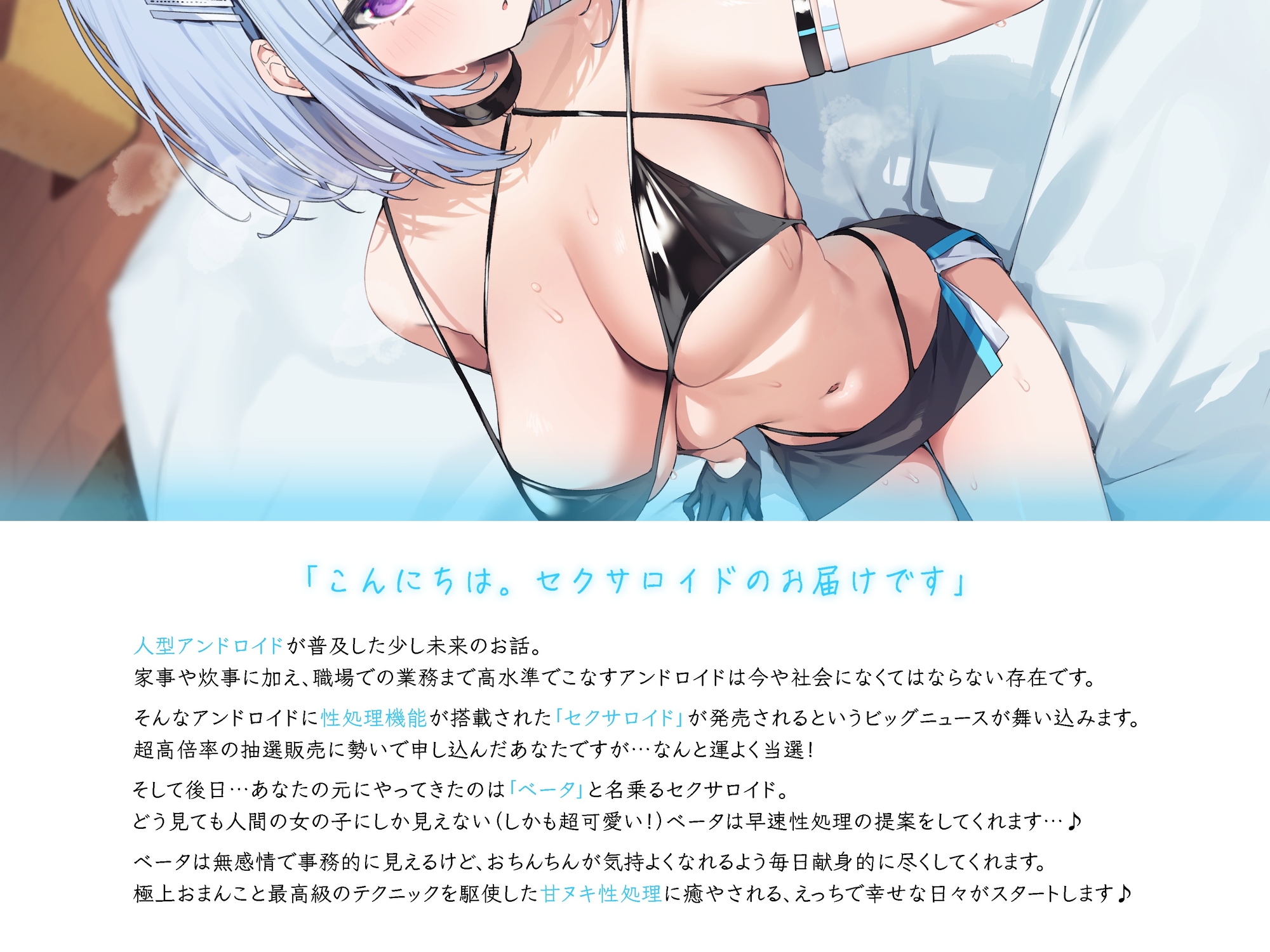 あなた専用のオナホセクサロイド ～事務的だけどあまあま。毎日甘ヌキ性処理してくれるセクサロイドとラブハメ性活♪～