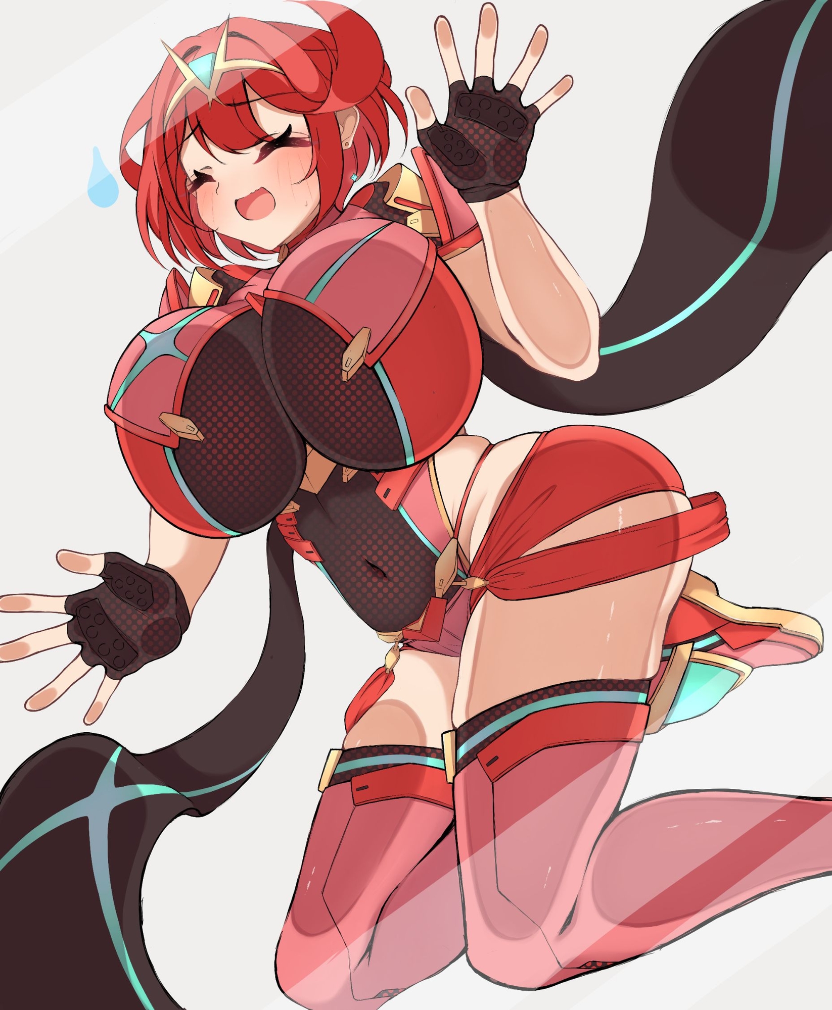 張り付きやられで好き勝手されちゃうホムラちゃん