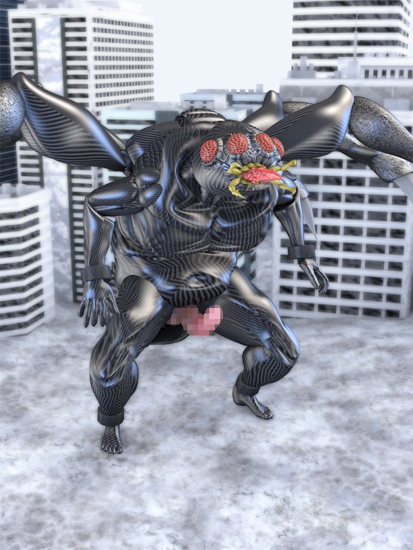 ブレイブママンVSキンバクーモ星人