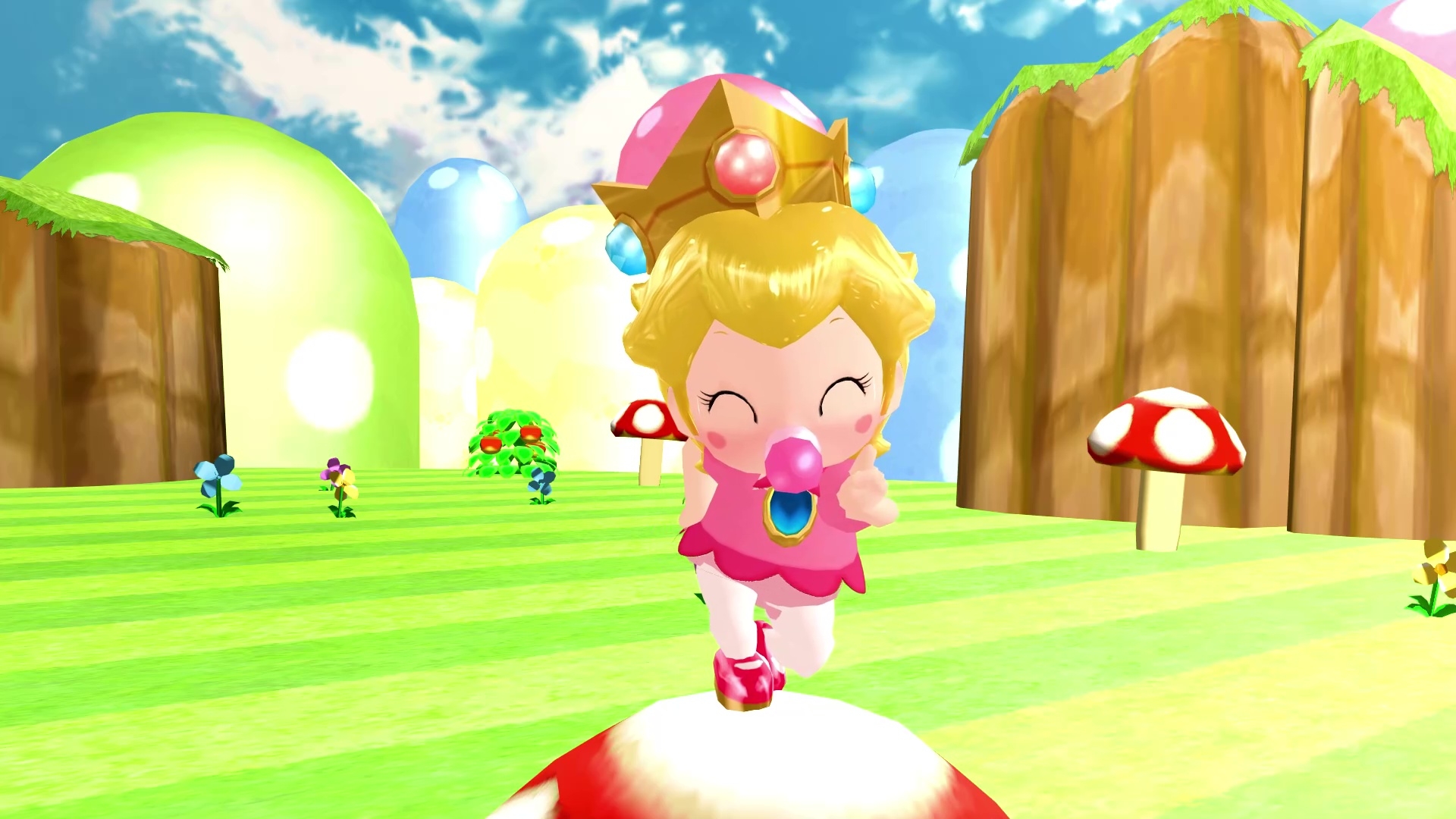 キノコの国の小さなプリンセス