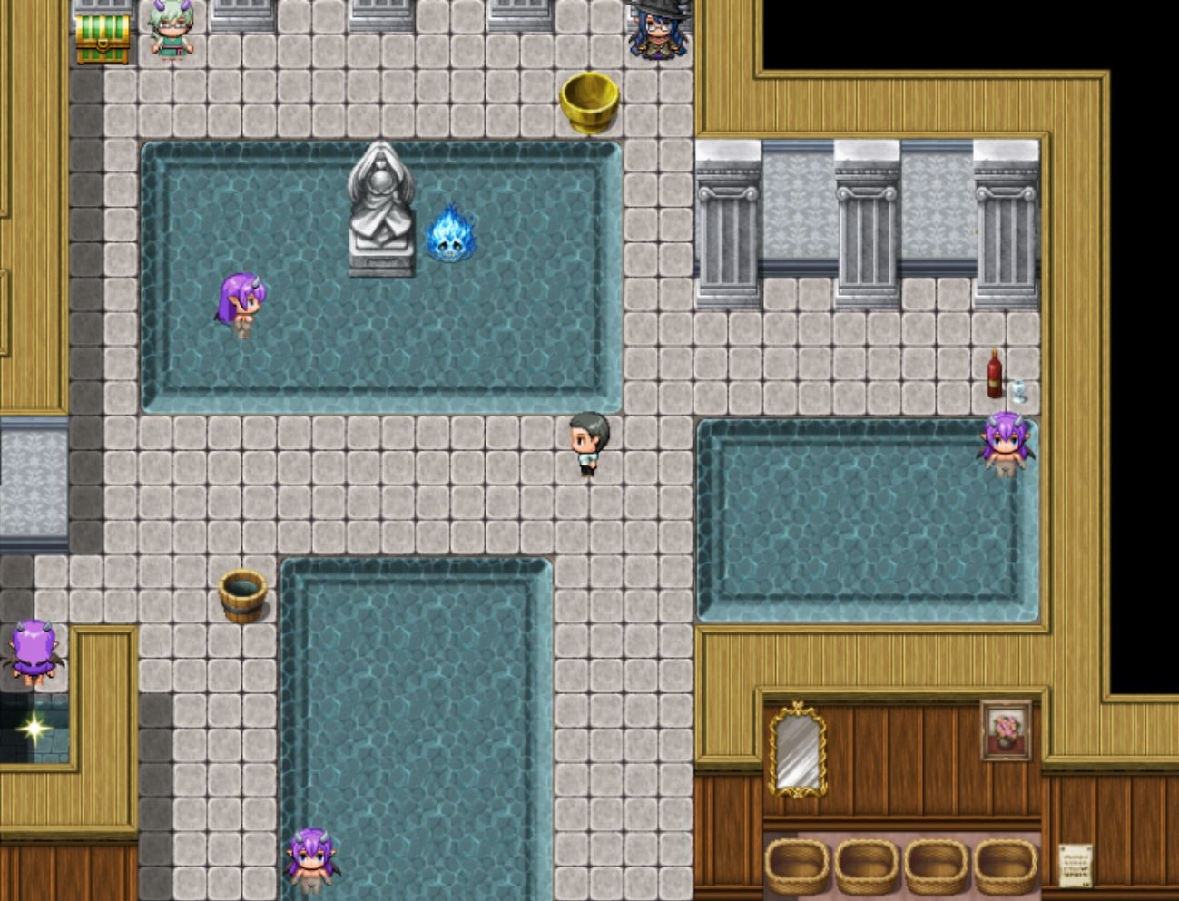 竿役おじさん、サキュバスハンターになる～サキュバスをセックスで倒していくバトルファックRPG～