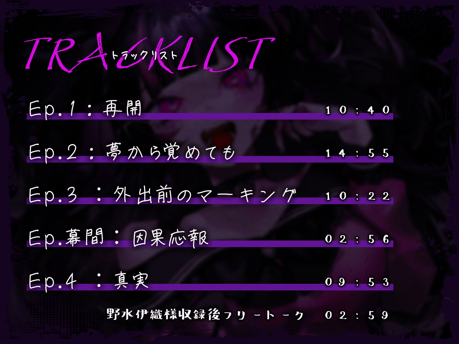 【メンヘラ依存ASMR】僕は君のことが大大大大大大大大大大大大大大好きだから【CV:野水伊織】