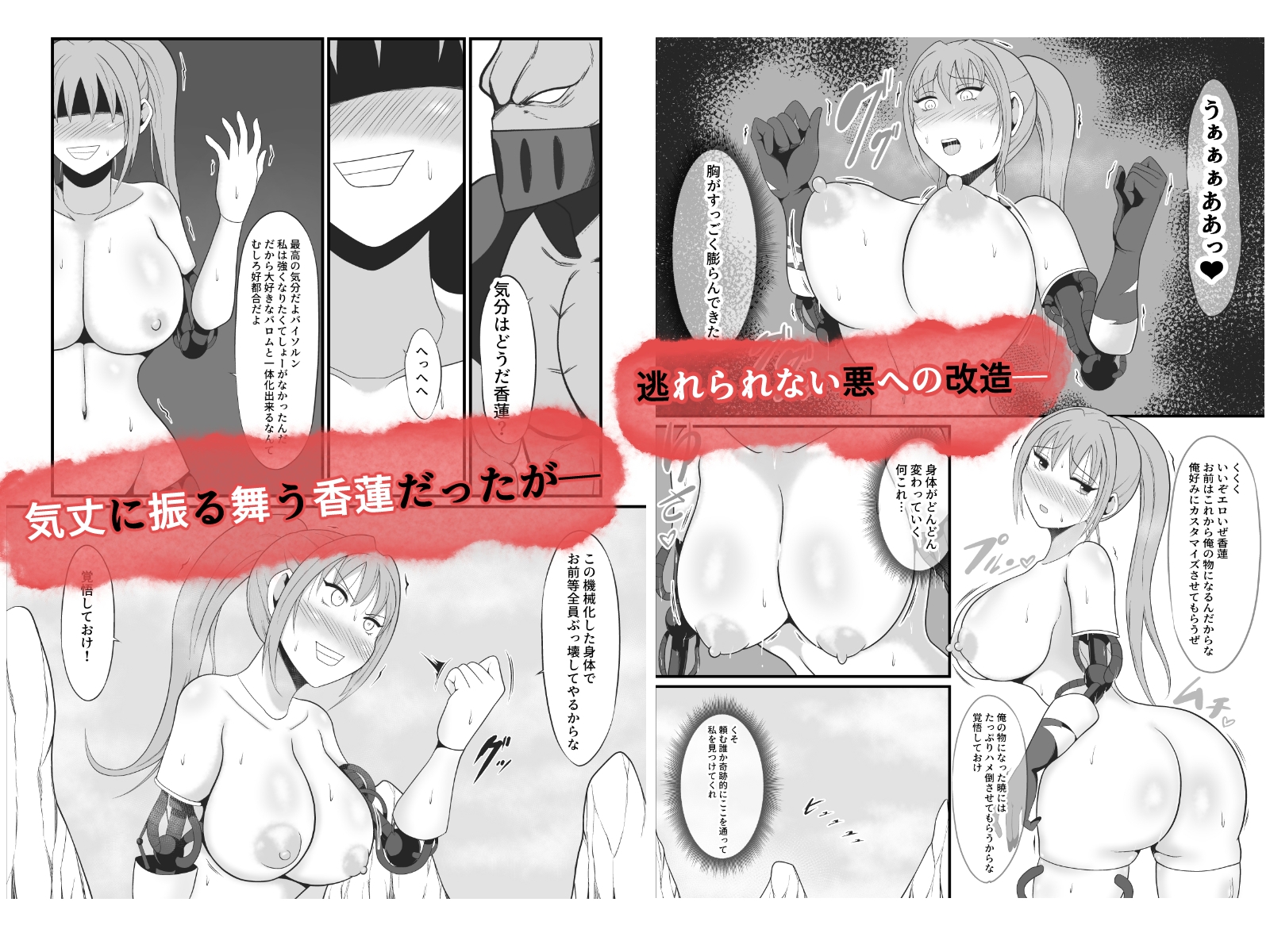 聖戦兵器機械化娘～悪への強○人体改造～