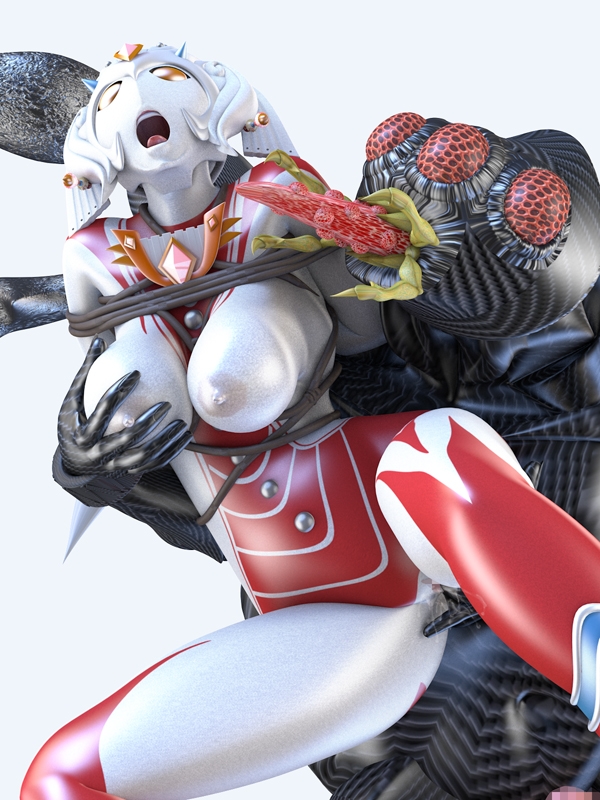 ブレイブママンVSキンバクーモ星人その2