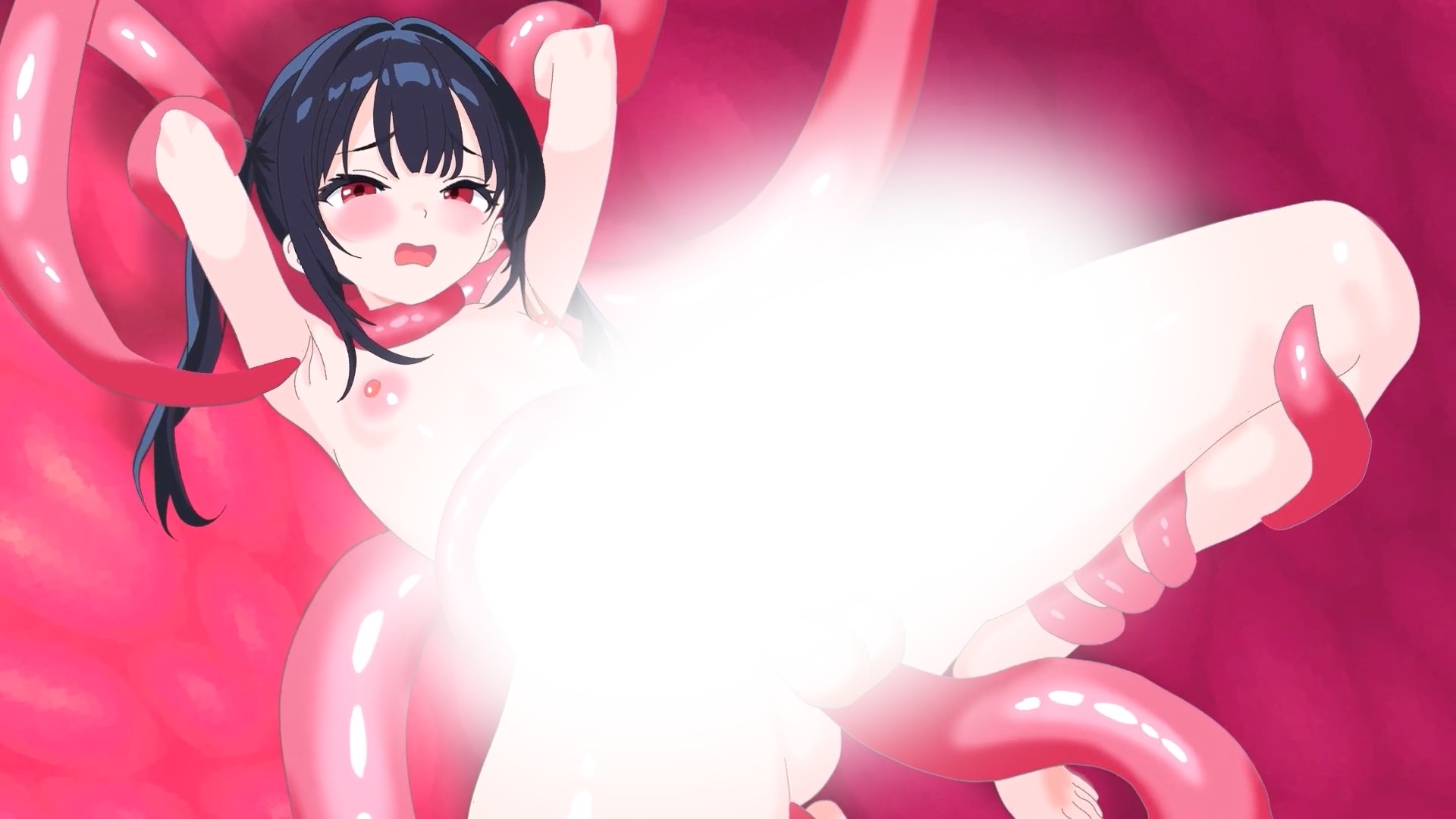 【Live2Dアニメ】触手に犯され搾精されるふたなり少女4