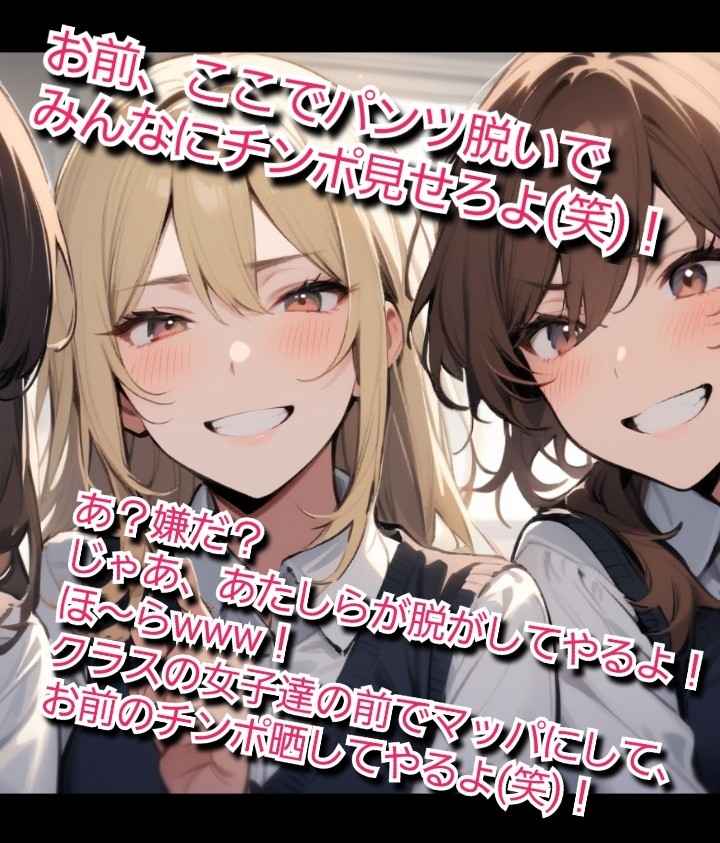 いじめっ娘クラブのSPHボイス 私立空想学園 ヤンキー女子の短小包茎ちんぽいじめ【第1話】 放課後に大勢の女子の前でパンツを脱がされて…