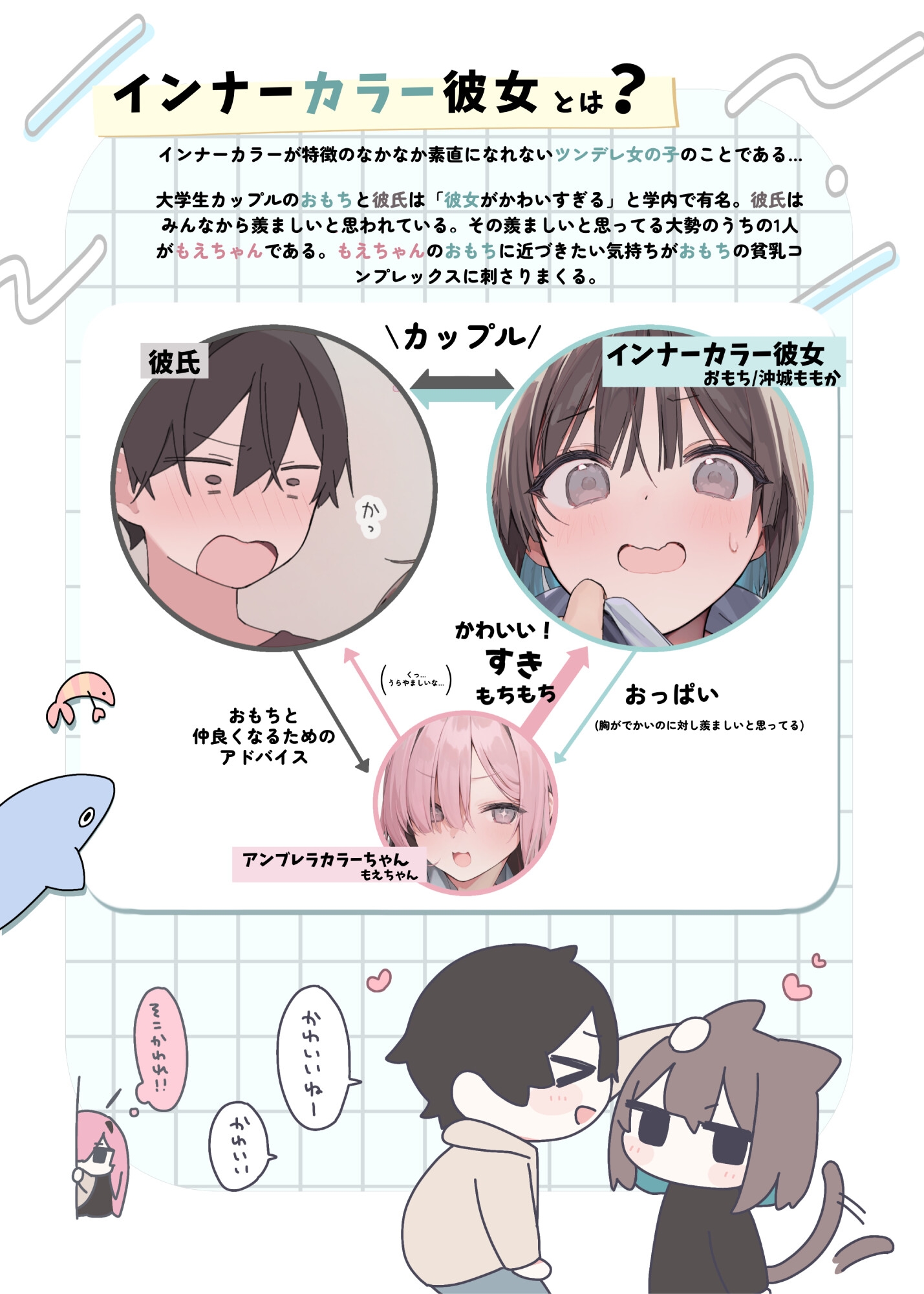 インナーカラー彼女7