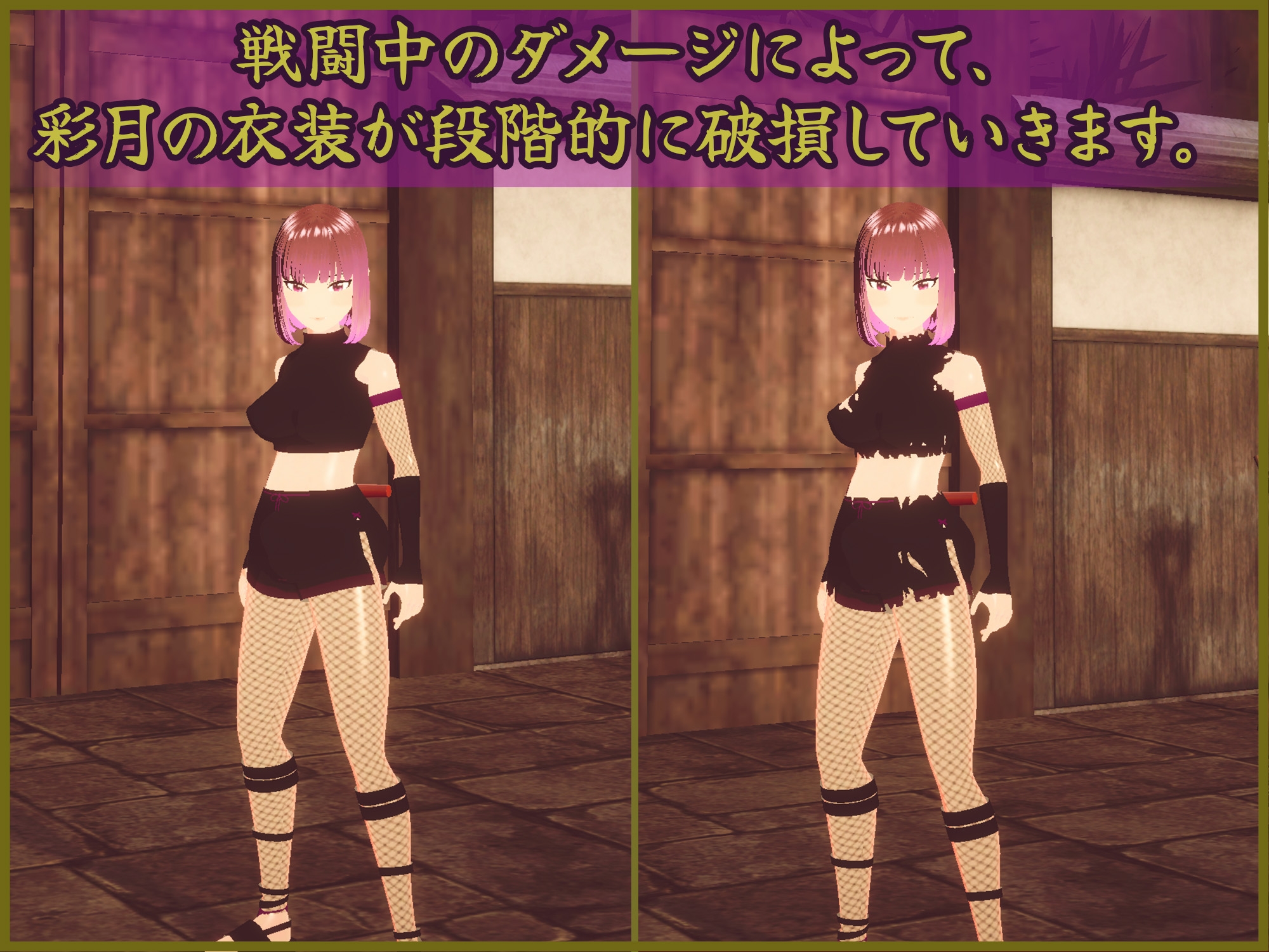 鬼狩り彩月と快楽の館