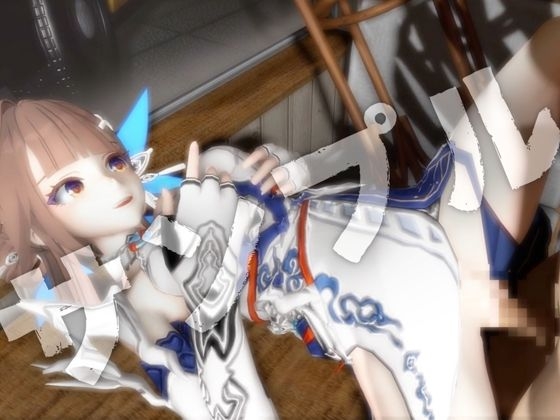 【崩壊○rd】○素裳「玉騎士・月痕」がセックスボットになって登場！たっぷり動画を楽しむ4本セット