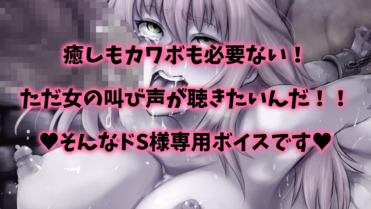 【精神崩壊オホ声絶叫】女騎士！オークちんぽに無様敗北！！～異種間レ○プ！マンコ破壊・肛門性交・オホ声・怪声～【早期購入でDM特典付き♪】