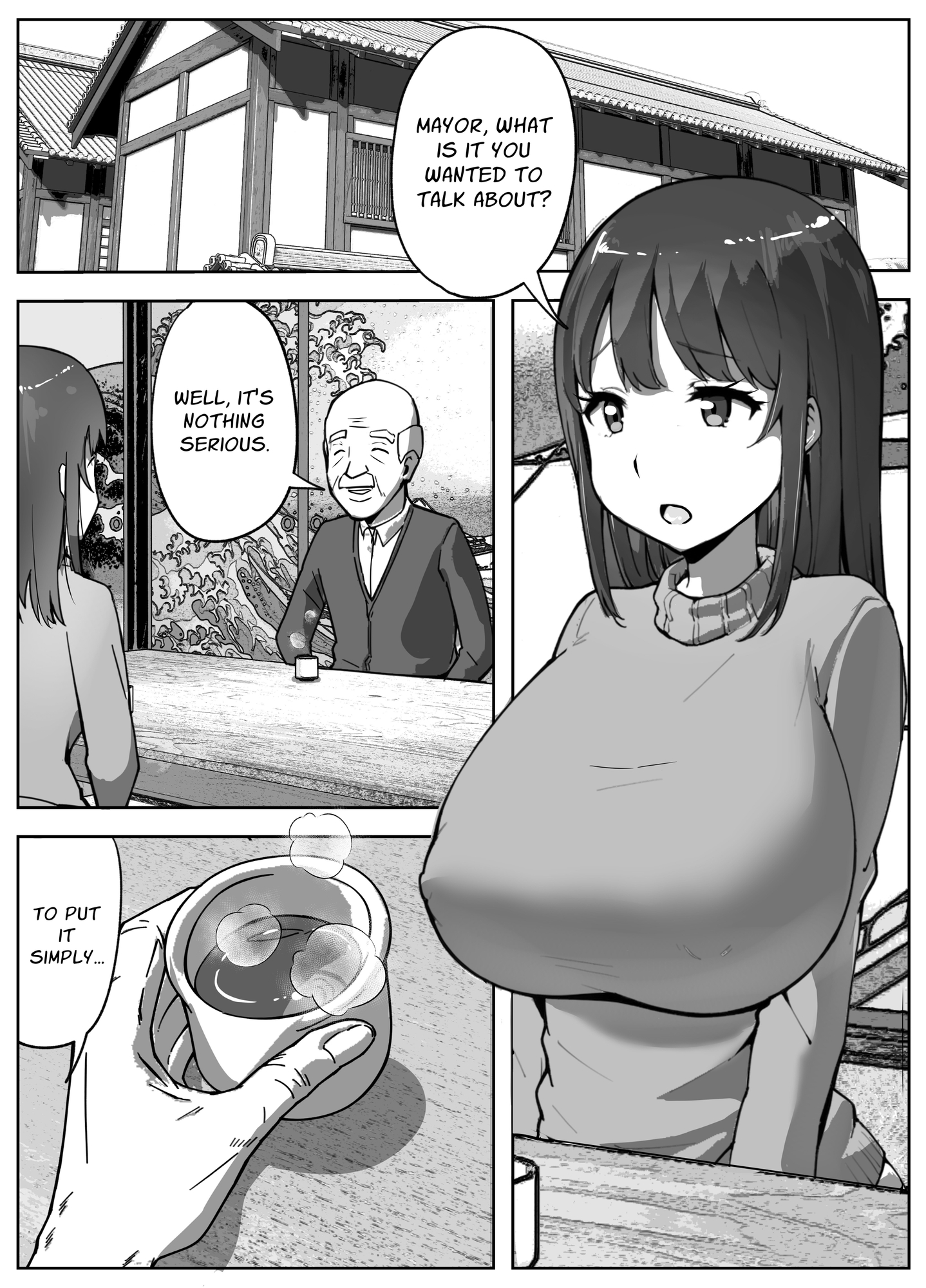 【英語版】村の掟で性処理道具にされた若妻