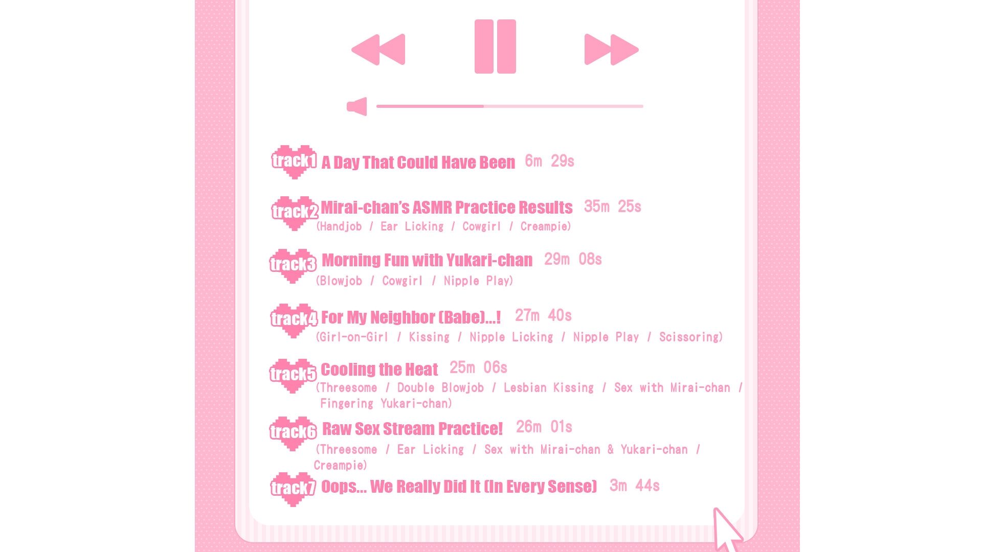 No-good Streamer Mirai-chan ASMR! My First Raw Sex Stream[en Ver.]