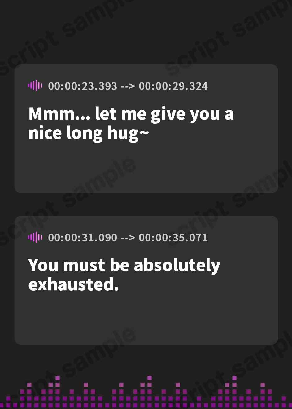 【英語版】【ぬるぐちゅ密着360°】ダウナー系?♡片思いサキュバスのぬるぐちゅ密着とろあまえっち♡～ダンジョンの回復エリアに寄ったら…むかし助けたサキュバスが…♪～