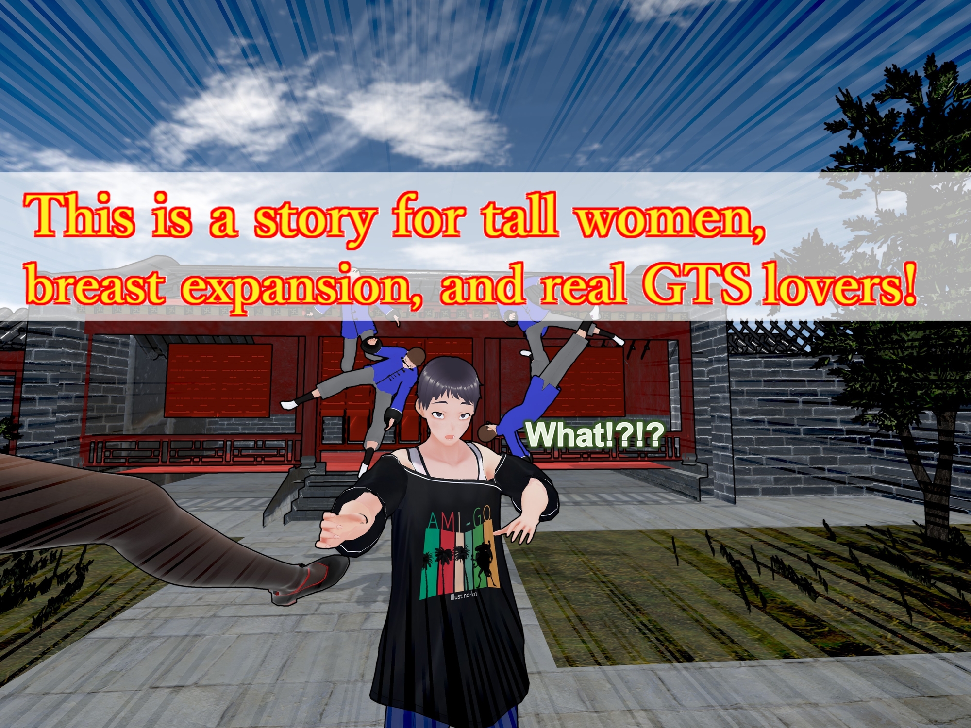 Outgrowing only girls, Overtake boys, Growth sound. Captured Girl Arc